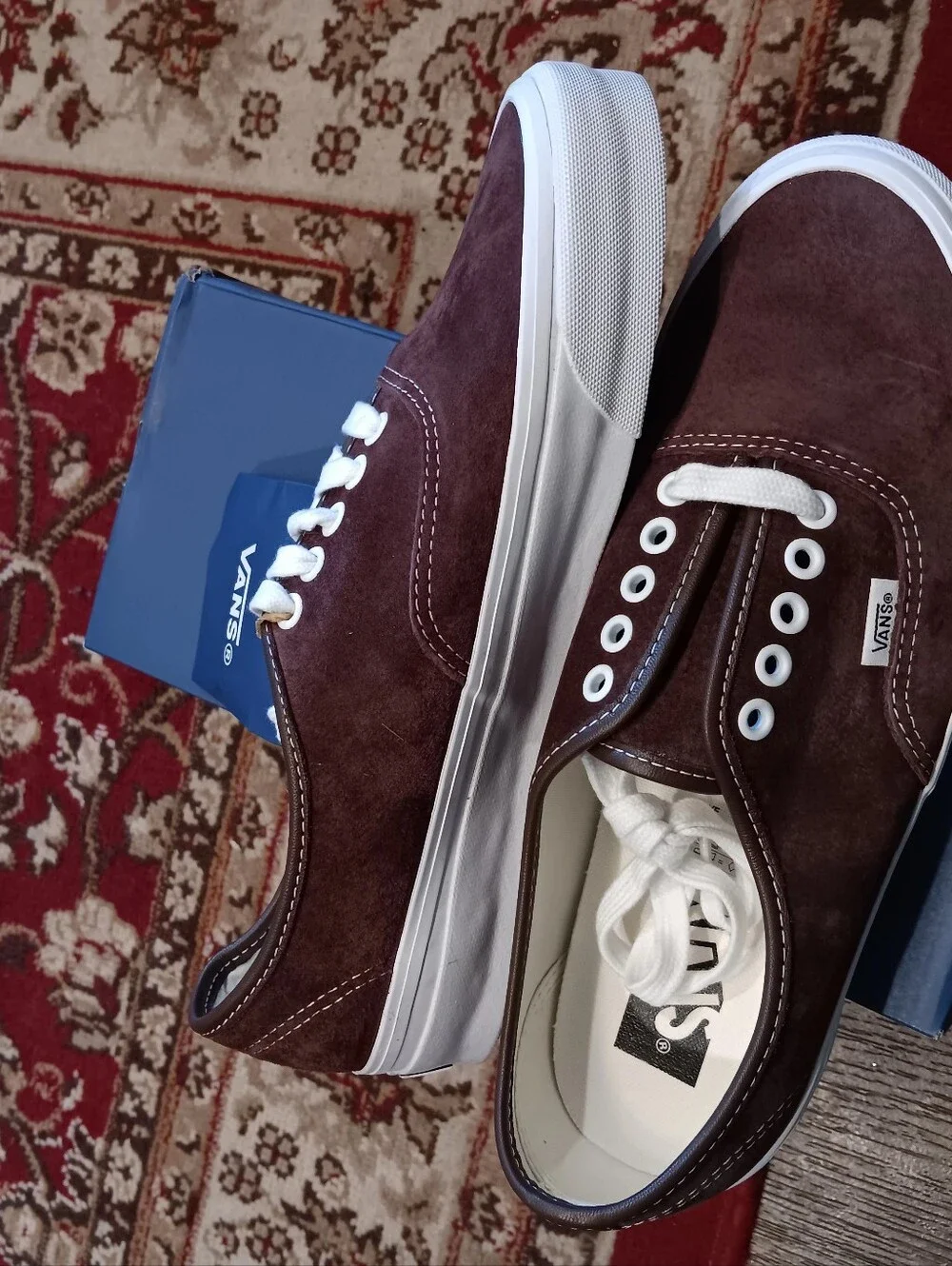 Vans LX Authentic Reissue 44 - Pig Suede Potting Soil Sz 9.5 M 11 W New